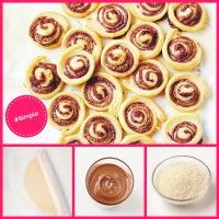 Chocolate Coconut Pinwheels from Simple Desserts
