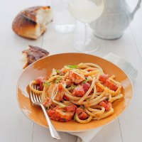 Lobster Pasta for Christmas Eve Supper