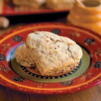 Pasilla Scones with Red Chile Honey