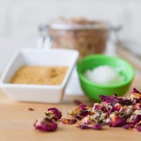 storey-A Recipe for Rose and Coconut Body Scrub